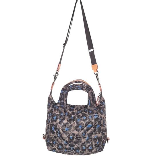 MZ WALLACE Leopard Small Sutton Deluxe - Picture 1 of 9